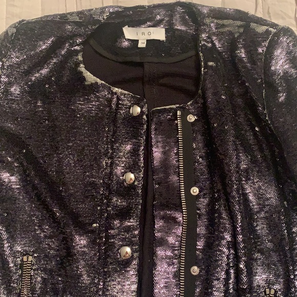SOLD***IRO sequin blazer - Picture 2 of 13
